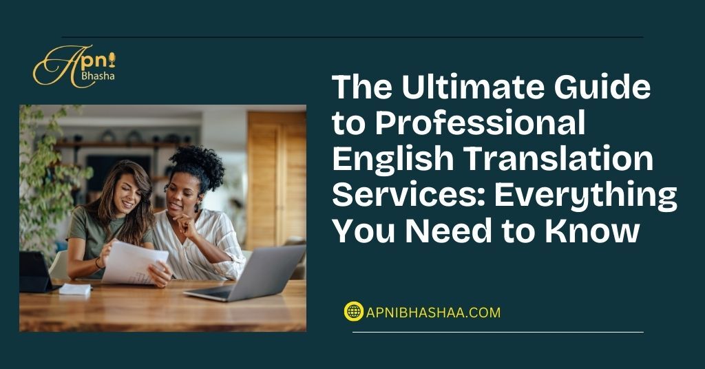 Professional English Translation Services